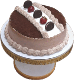 کیک تولد شکلاتی